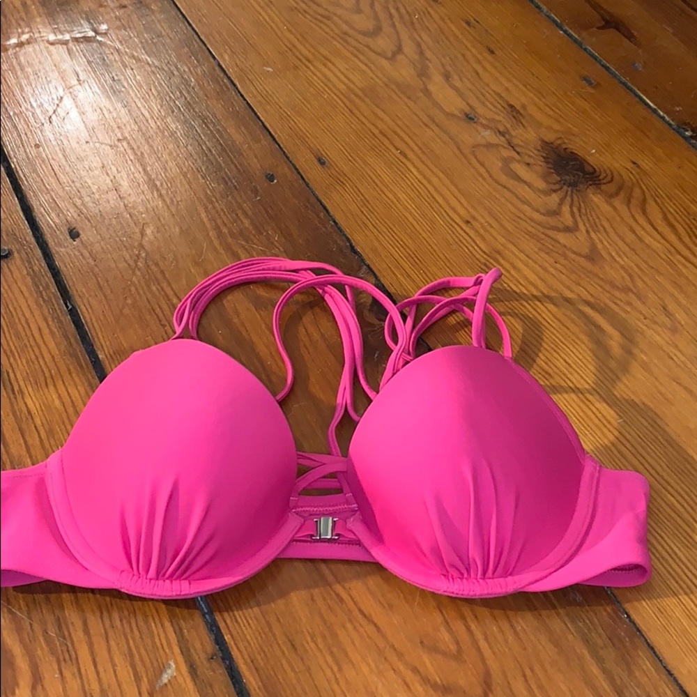Pink bathing suit